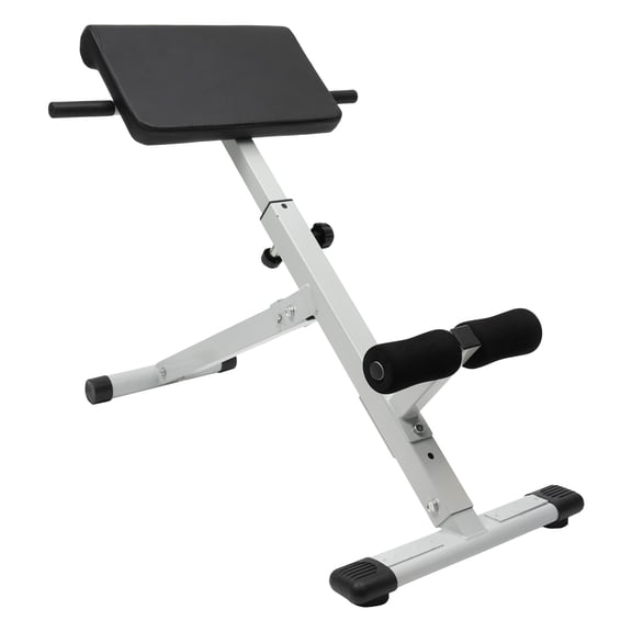 Wildnix Adjustable Foldable Dumbbell Stool for Fitness, Roman Chair with 5-Stage Settings, Core and Lower Body Workout Equipment