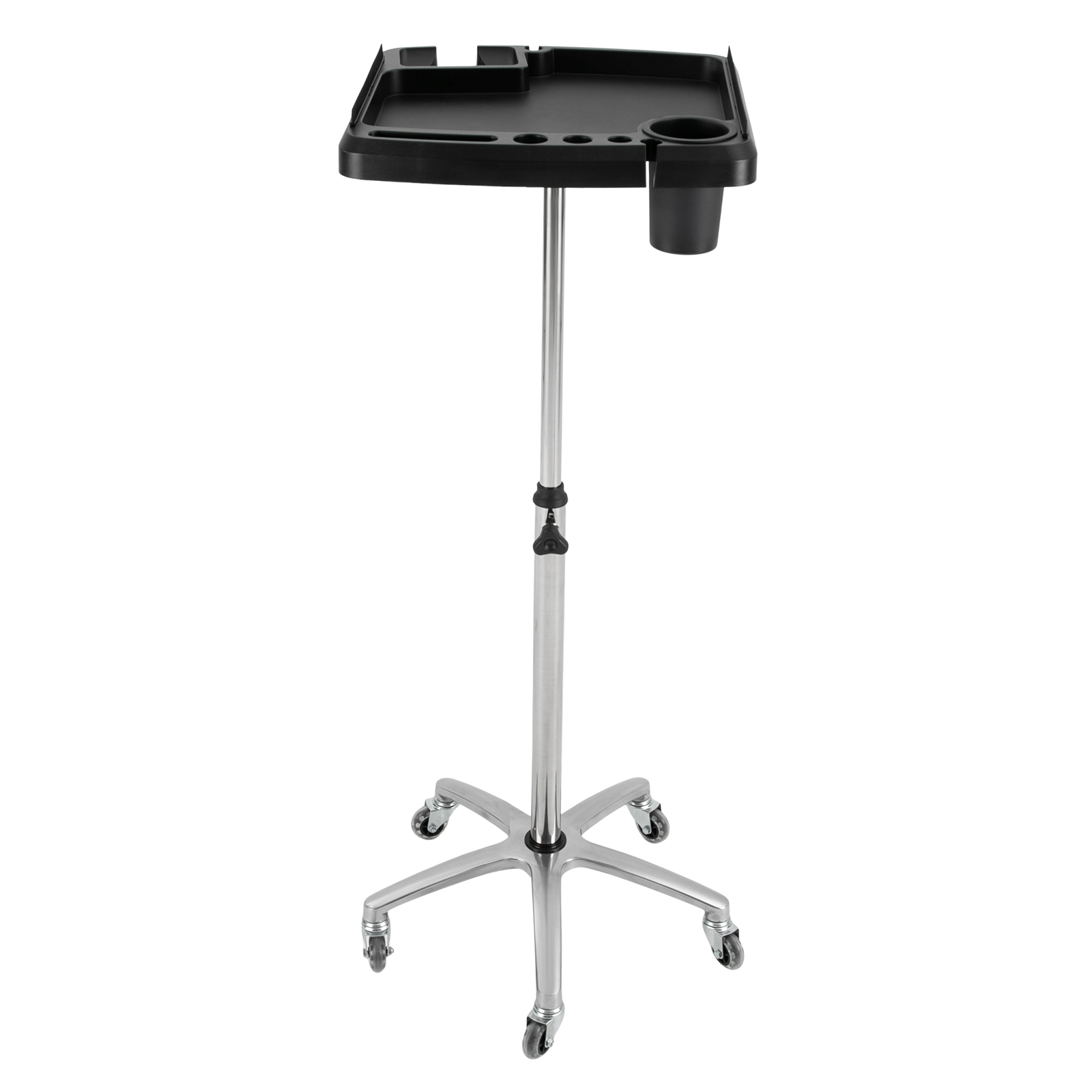 Wildnix Adjustable Hair Dye Lifting Rack Salon Tray Cart with Wheels ...