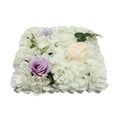 thumbnail image 1 of Wildnix Artificial Flower Wall Panels, 12-Piece Set, &nbsp; Plastic and Silk Dahlia, Rose, and Chrysanthemum Design for Indoor and Outdoor Decoration, 1 of 6