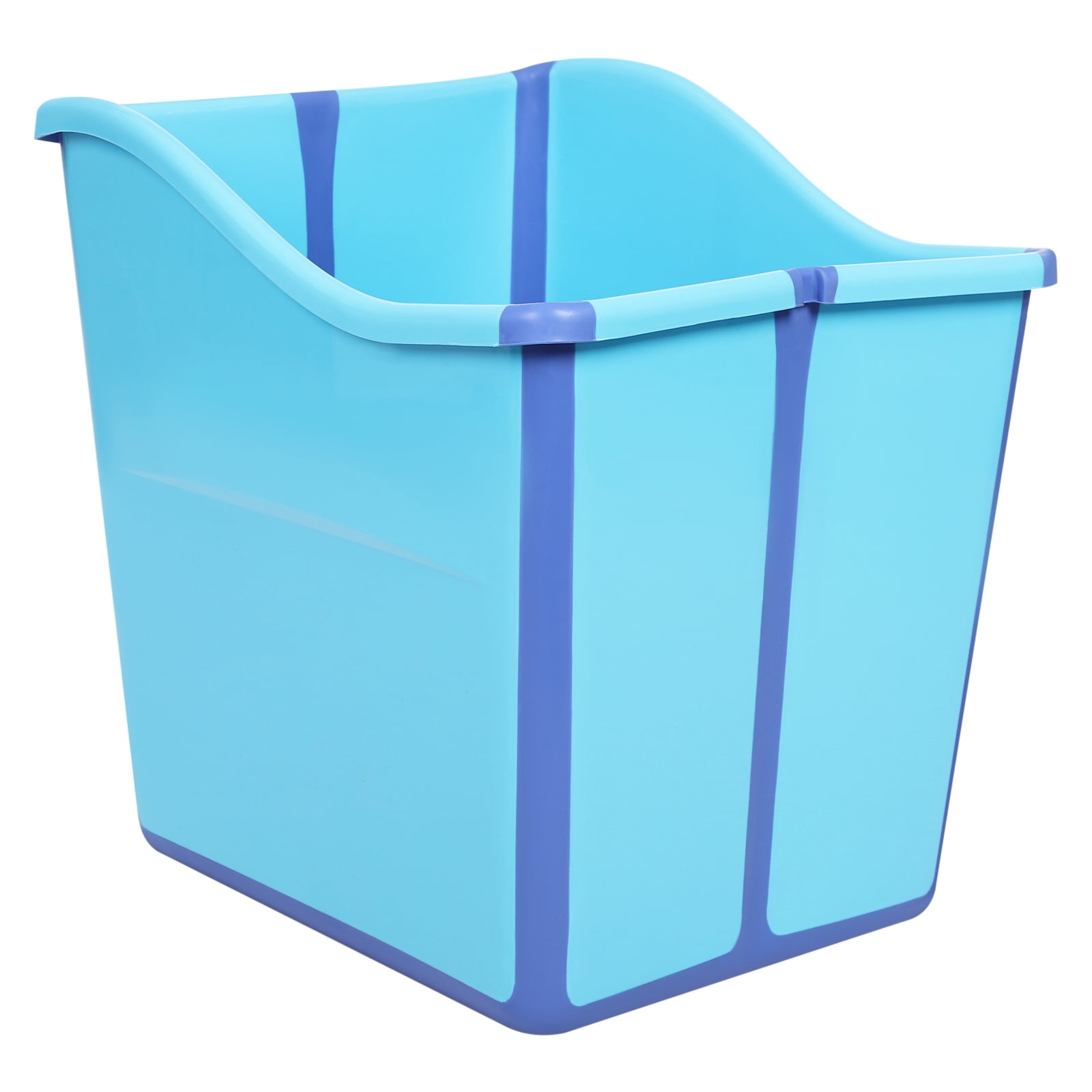 Wildnix Bathtub for Children, Space-Saving Design, Anti-Slip TPE Material, Comfortable and Safe Bathing Experience for Babies and Toddlers, Easy to Store