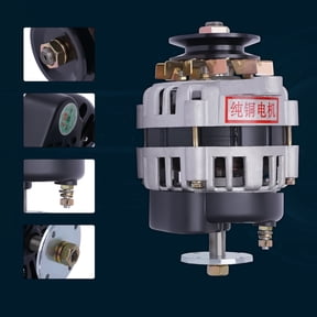 Wildnix Brushless Permanent Magnet Generator, 2000W Power, Smooth Operation, Low Noise, Durable Aluminum and Iron Construction, Dual-Ended Design, Portable