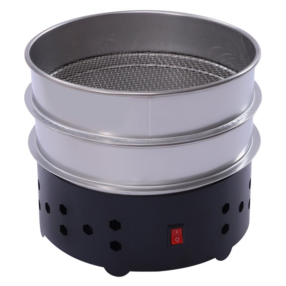 Wildnix Coffee Bean Cooler with Double Layer Design, 1.3lbs Capacity, Negative Pressure for Heat Dissipation, Low Noise, Easy to Clean, Durable Stainless Iron Base