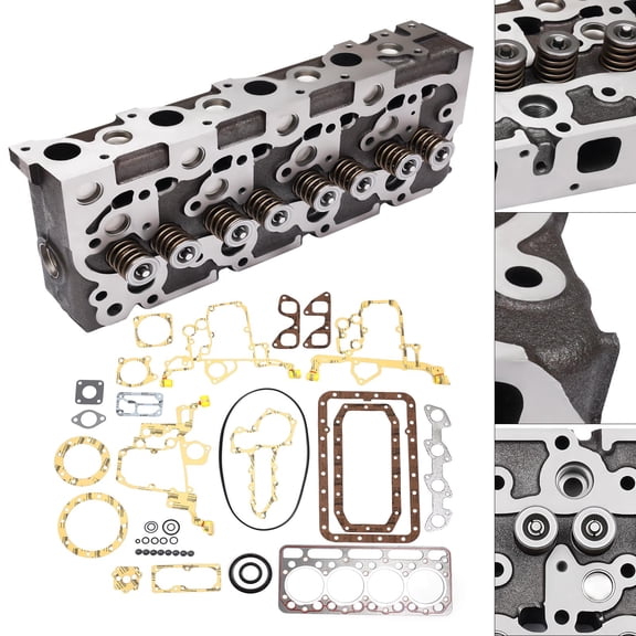 Wildnix Complete Cylinder Head for Engine Repairs, High-Quality Material and Precision Engineering