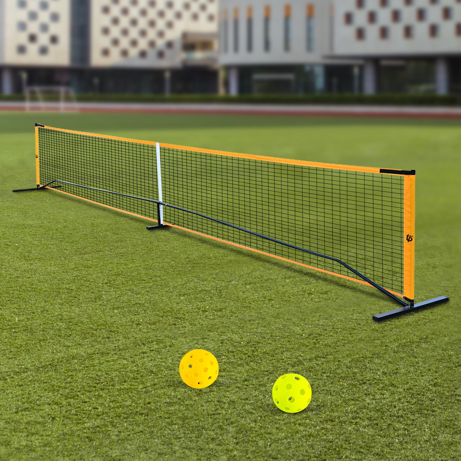 Wildnix Complete Pickleball Set with 4 Paddles, Net, and Balls for 4 Players, Stable, Durable, and Easy to Carry for Family Fun
