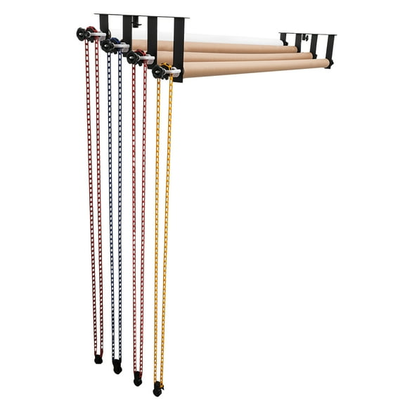 Wildnix Durable Backdrop Roller System with High Load Capacity, Corrosion-Resistant Metal Brackets and Easy Installation for Photography Studios