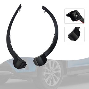 Wildnix Durable Black Fender Flares for 2013-2018 Toyota Rav4, Direct Replacement Front Fender Trims, Injection Molding Plastic