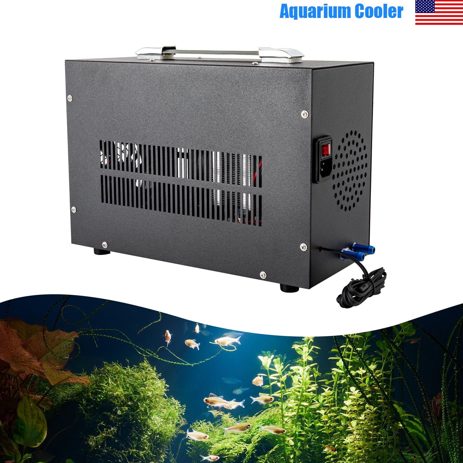 Picture of Wildnix Efficient Aquarium Water Chiller with 200W Power, Real-Time ...