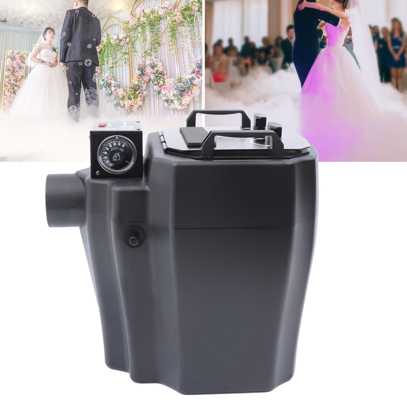 Wildnix Fog Machine, 6000W High Power, Intelligent Temperature Control, Durable Plastic & Stainless Steel, 2152ft² Coverage, Safe to Use, Easy Operation, Adjustable Heat