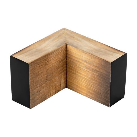 Wildnix Foldable Hairpin Legs for Furniture, L-Shaped Table Legs, Sturdy Pine Wood with Spray Painting, Strong Load Capacity of 220-330 lbs, Ideal for Modern Decor