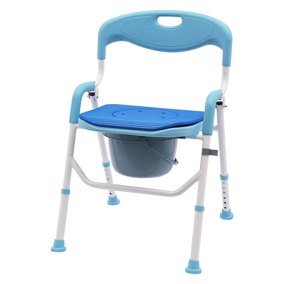 Wildnix Folding Shower Seat with Aluminum Alloy Frame, EVA Cushion, and Anti-Slip Rubber Pads for Stability, Space-Saving, and Easy Installation
