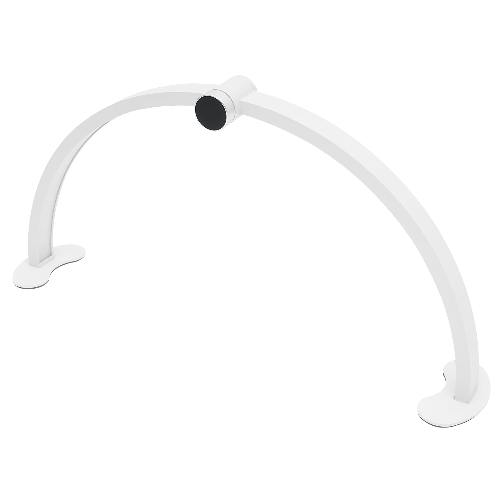 Wildnix Half-Moon Nail Desk Lamp with 45W LED, Adjustable Brightness and Color Temperature, 3000LM, Touch Screen Control for Nail Art Precision