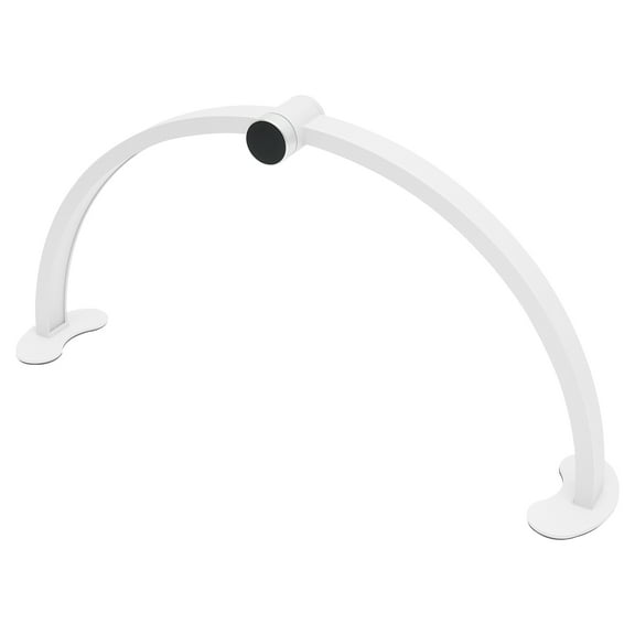 Wildnix Half-Moon Nail Desk Lamp with 45W LED, Adjustable Brightness and Color Temperature, 3000LM, Touch Screen Control for Nail Art Precision