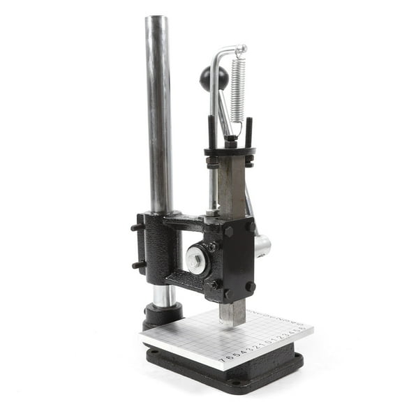 Wildnix Heavy-Duty Hole Puncher Cast Iron Construction, 352.74lbs Pressure, Adjustable Height