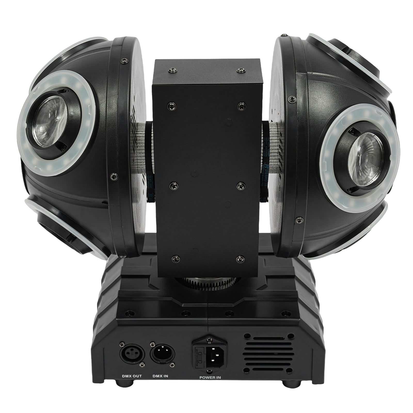 Wildnix High-Powered Stage Lights with DMX512, Voice Control, RGBW LED Beads, Laser Lights, 540° Horizontal Rotation, 360° Tilted Scanning for Stunning Visual Effects