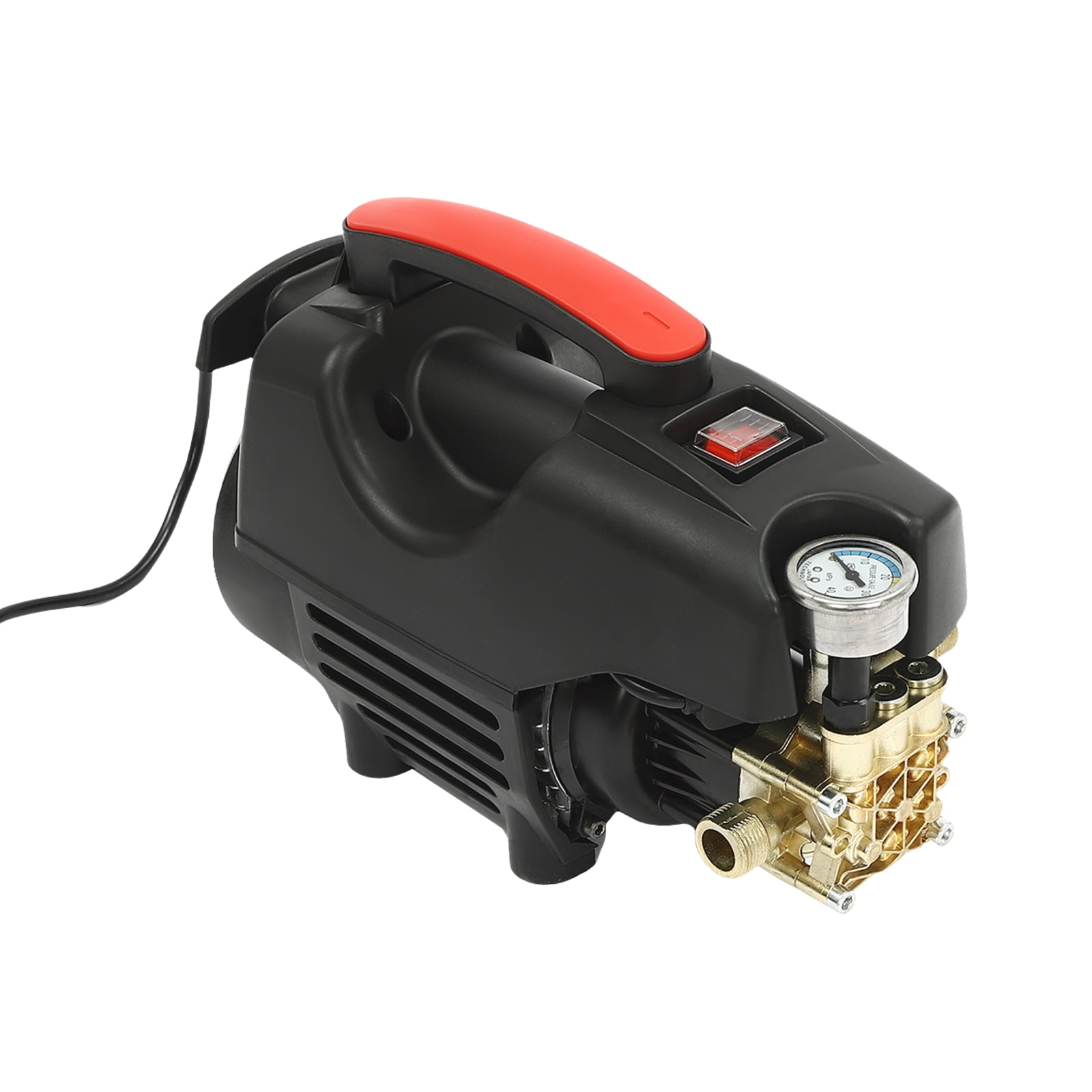 Wildnix High Pressure Washer Pump, 1400W High Efficiency Cleaning Machine with Foam Pot, Extension Pole, and 32.81ft Hose for Car and Floor Cleaning