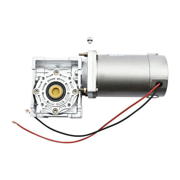 Wildnix High Torque 12V 200W Gear Motor with Speed Controller, Reversible Function, 1800RPM Brushed Copper Motor, 1:50 Ratio,
