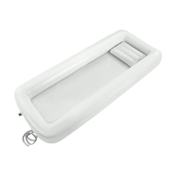 Wildnix Inflatable Shower Bathtub for Bedridden and Mobility Impaired, PVC Material, Electric Air Pump, Convenient and Safe Shower in Bed