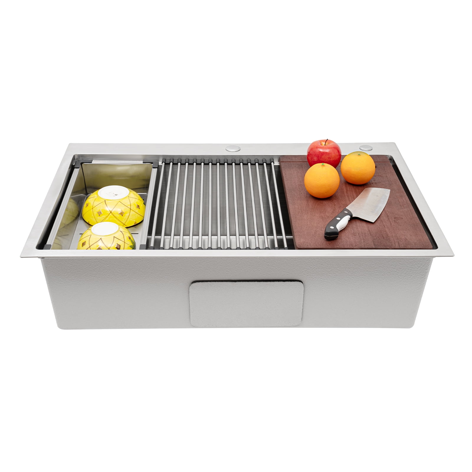 Wildnix Large Kitchen Sink (31189 inches) Made of&nbsp; 304 Stainless Steel, Anti-Condensation Coating, Quick Drainage, Noise Reduction, Easy to Clean, Ideal for Home and Commercial Kitchens