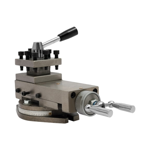 Wildnix Lathe Tool Post Holder, High-Quality Cast Iron, Quick Tool Change in 10 Seconds, Compatible with AT300-2, Durable and Efficient