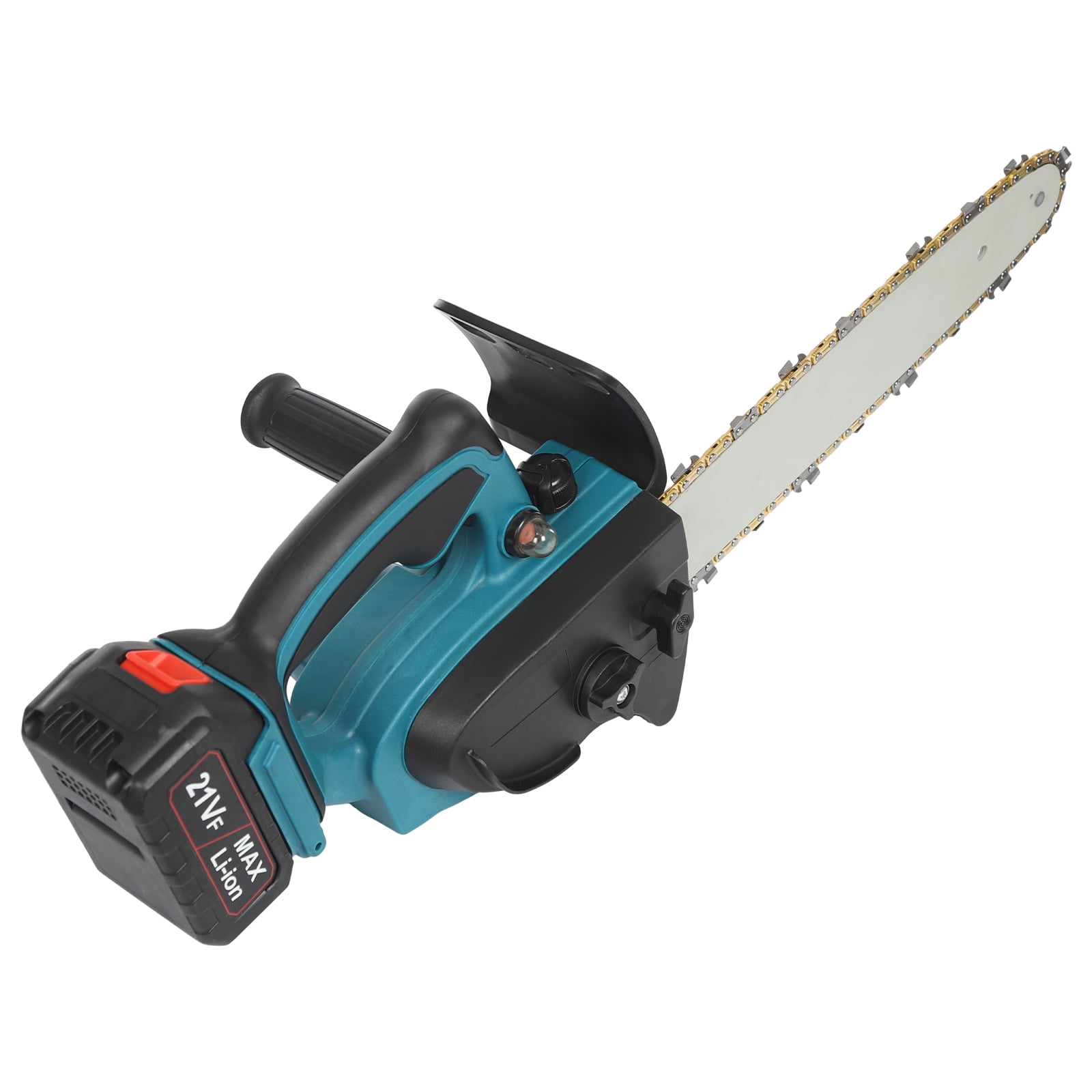 Wildnix Lithium Battery Powered Chainsaw, Brushless Motor, 10-Inch Saw, Ideal for Wood Cutting, Pruning & Outdoor Tasks