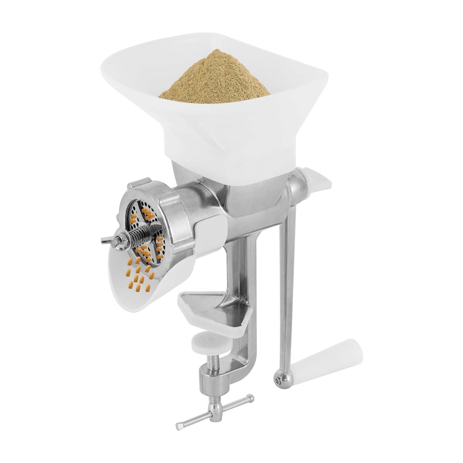 Wildnix Manual Animals Food Maker Feed Pellet Machine, Aluminum Alloy & Stainless Steel, Easy to Assemble with Long Crank Handle