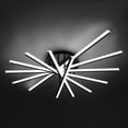 thumbnail image 1 of Wildnix Modern Pendant Chandelier Light, 7 LED Rods, Adjustable Brightness, Remote Control, Acrylic and Iron Material, Contemporary Style, 1 of 6
