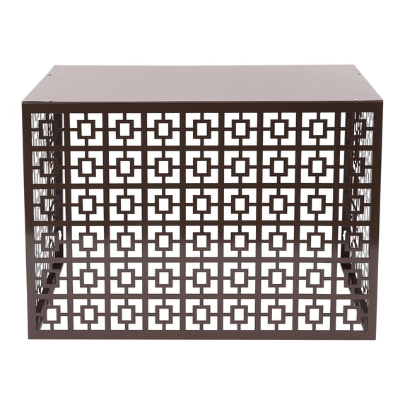 Wildnix Outdoor Air Conditioner Fence, Modern Design Aluminium Alloy Protection, Stylish and with Easy Installation and Strong Stability