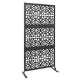 thumbnail image 1 of Wildnix Patio Privacy Screen, Rustproof Steel Divider, Vertical Removable Partition for Home, Office, and Hospitals, Easy to Install, 1 of 6