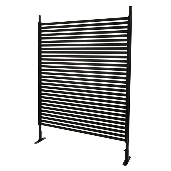 Wildnix Patio Privacy Screen, Waterproof Steel Frame with Plastic Coating, Adjustable Height, Durable, Multi-Functional Use as Divider, Fence, or Plant Support