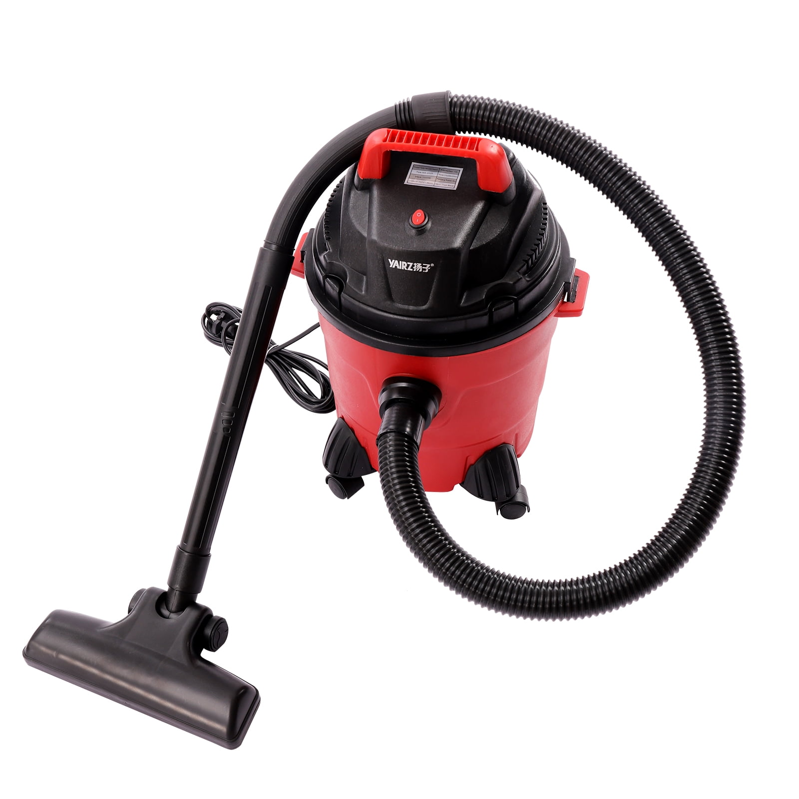 Wildnix Powerful Wet-Dry Vacuum Cleaner with HEPA Filter, 39ft Cleaning Range, 1.34HP Motor, and Large 4Gal Dust Capacity for Efficient Cleaning
