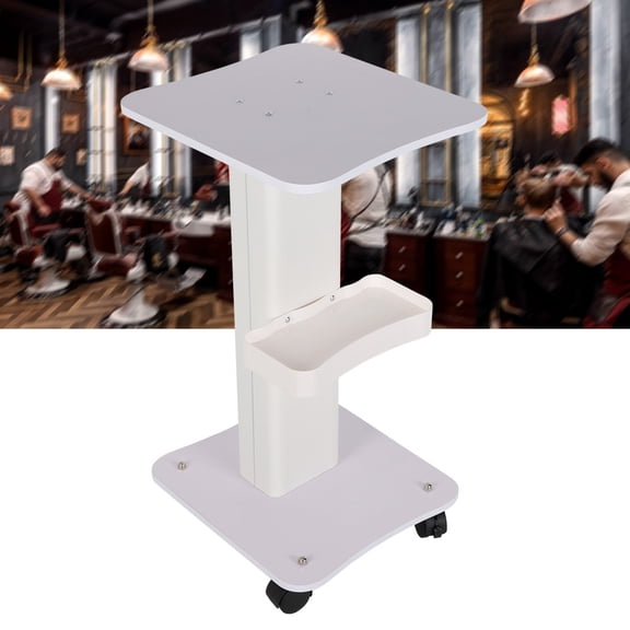 Wildnix Salon Trolley with High Load Capacity, Smooth Wheels, and Durable Wood-Metal Frame for Beauty Tools and Supplies