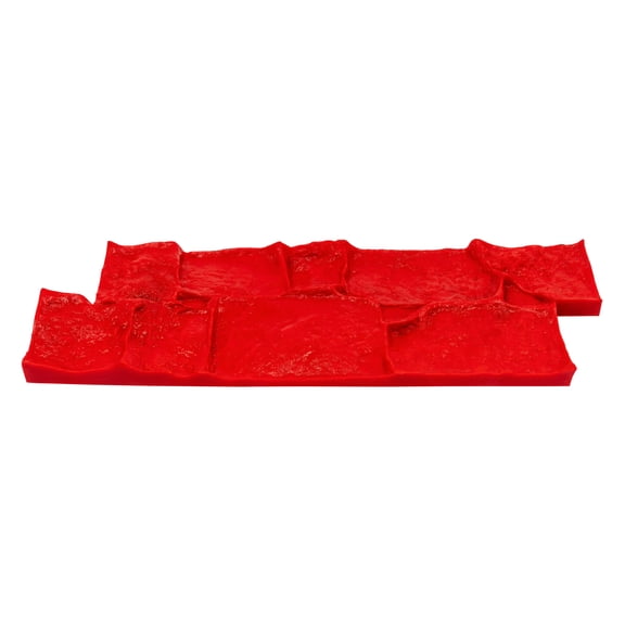 Wildnix Seamless Texture Concrete Stamp Mat, PU Mold for&nbsp; Floor & Wall Stamping, Convenient Handles and Easy Alignment