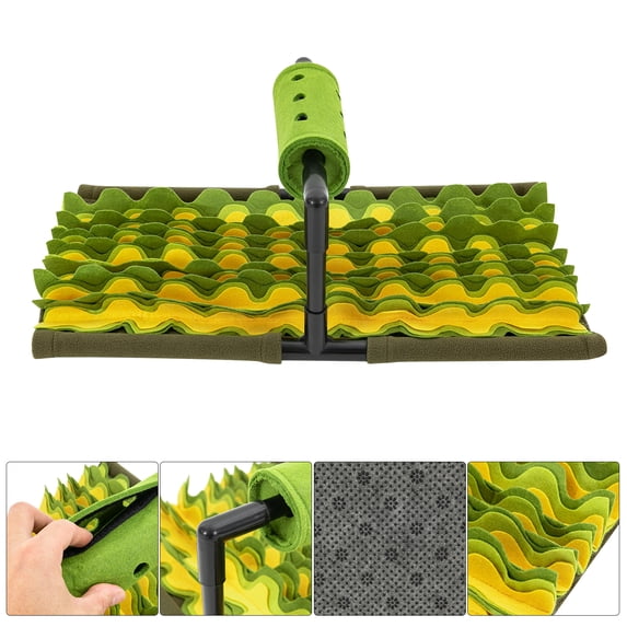 Wildnix Snuffle Mat for Dogs, Large Size (22.8x13in), Interactive Dog Feeding Mat with Rotating Food Container, Anti-Slip Bottom, Easy to Clean