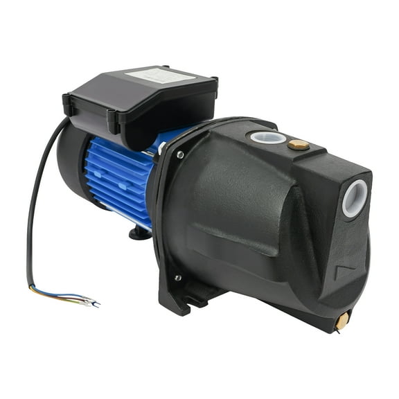 Wildnix Solar Water Pump, Shallow Well Pump with Cast Iron and Copper Construction, 3420rpm Speed, 6.56ft Power Cord, for Efficient Farm Irrigation and Garden Use