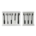 thumbnail image 1 of Wildnix Stainless Steel Silverware Holder with Dustproof Lid and Drainable Bottom for Kitchen and Restaurant Storage, 1 of 6