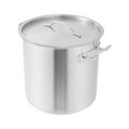 thumbnail image 1 of Wildnix Stainless Steel Stockpot, 21L/22.2qt Capacity, Rivet-Welded Handle, Easy-to-Clean, Fast Heating for Large Meals, &nbsp; Stove Compatible, 1 of 6
