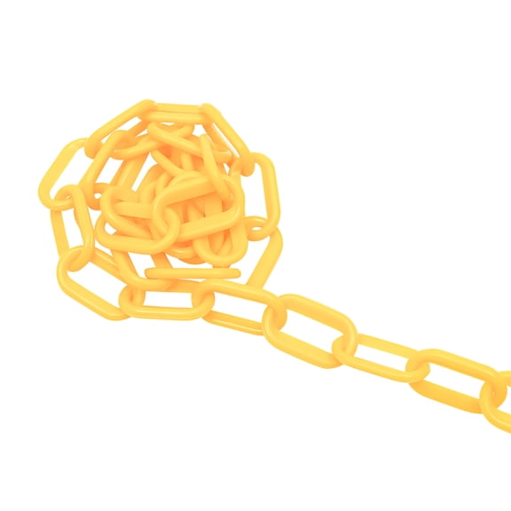 Wildnix Stanchion Barrier Chain, 200ft Length, Durable Plastic, Rust & Corrosion Resistant, Easy to Install, Ideal for Traffic Control & Crowd Management