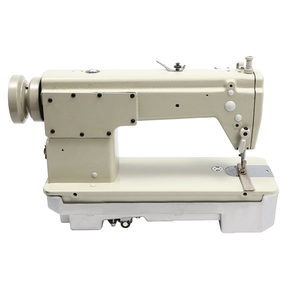 Wildnix Straight Stitch Industrial Sewing Machine, Adjustable Stitch Length and Thread Guide for Repairing Clothes