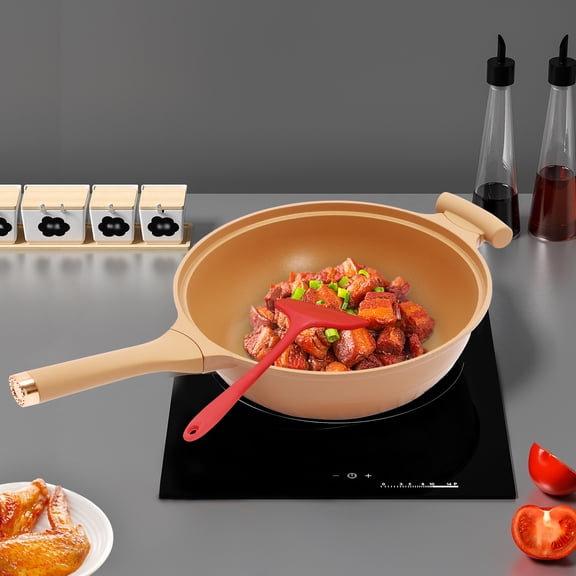Wildnix Sturdy Aluminum Alloy Cookware with Non-Stick Surface, Steamer Basket, and Micro-Pressure Technology for Versatile Cooking Needs