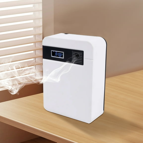 Wildnix Stylish Aroma Diffuser with 6.76oz Essential Oil Capacity, Long Spray Time, Low Noise, White Design, Ideal for Home and Office Decor