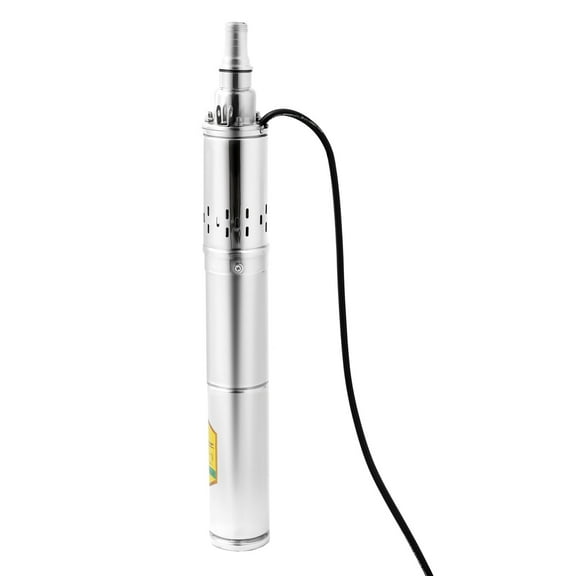 Wildnix Submersible Water Pump 0.5HP  Stainless Steel, High-Efficiency Irrigation and Water Storage Pump with 213ft Lift