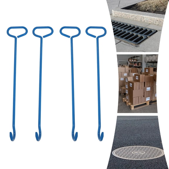 Wildnix Versatile Swivel Hook Set for Lifting, 440lbs Capacity, Hexagonal Alloy Steel, Beveled J-Hook for Safe and Easy Operations