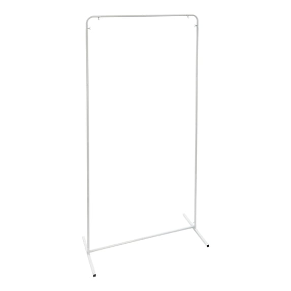 Wildnix Wedding Stand, Sturdy Iron Construction, Classic White and Blue Color, 13.23 lbs Load Capacity, Easy Assembly, Portable for Wedding and Event Decoration