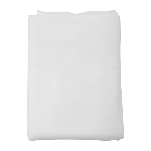 Wildnix White Ceiling Drapes for Wedding and Party Decoration, Modern Style Rod Pocket Chiffon Drapes for Event Backdrops