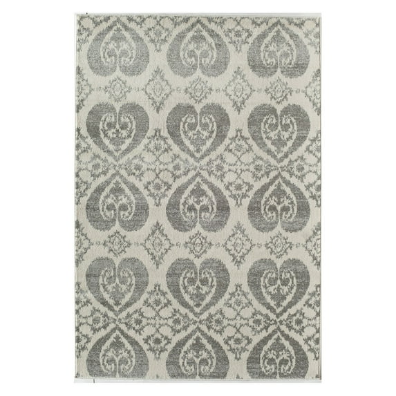 Wildon Home Chrie Gray Area Rug