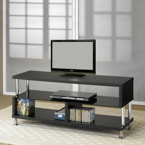 Coaster Chrome TV Console for TVs up to 46"