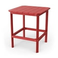 thumbnail image 1 of Wildridge Classic 40" High Bar Table, Cardinal Red - Outdoor Weather Resistant Recycled Plastic Furniture for Patio, 1 of 2