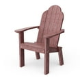 thumbnail image 1 of Wildridge Classic Adirondack Dining Chair, Cherrywood - Outdoor Weather Resistant Recycled Plastic Furniture for Patio, 1 of 2