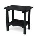thumbnail image 1 of Wildridge Classic Side Table, Black - Outdoor Weather Resistant Recycled Plastic Furniture for Patio, 1 of 4