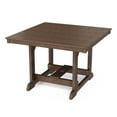 thumbnail image 1 of Wildridge Heritage 44"x44" Dining Table, Tudor Brown - Outdoor Weather Resistant Recycled Plastic Furniture for Patio, 1 of 2